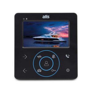 ATIS AD-480 Black Видеодомофон, цветной, сенсорные кнопки управления