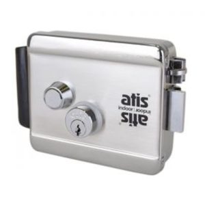 Atis lock MCH – универсальный накладной электромеханический замок из окрашенного металла для внутренней установки